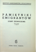 Pamiętniki Emigrantów Stany Zjednoczone tom 2
