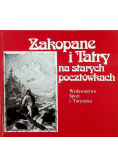 Zakopane i tatry na starych pocztówkach