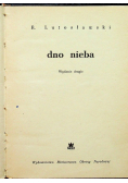 Dno nieba