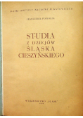Studia z dziejów Śląska Cieszyńskiego