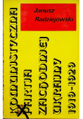 Komunistyczna Partia Zachodniej Ukrainy 1919  1929