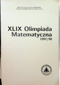 XLIX Olimpiada Matematyczna 1997 98