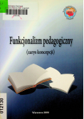 Funkcjonalizm pedagogiczny zarys koncepcji