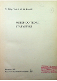 Wstęp do teorii statystyki