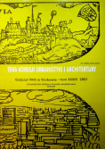 Teka Komisji Urbanistyki i Architektury Tom XXXVIII
