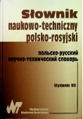 Słownik naukowo techniczny polsko rosyjski