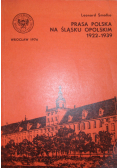 Prasa Polska na śląsku opolskim 1922 - 1939