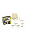 Duża figurka dinozaura - wykopalisko odcisk MIX