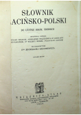 Słownik łacińsko -polski, 1925 r.