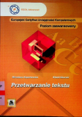 Przetwarzanie tekstu Poziom zaawansowany
