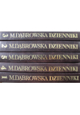 Dąbrowska Dzienniki tom I do V