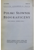 Polski Słownik Biograficzny Zeszyt 119