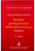 Kodeks postępowania administracyjnego Komentarz