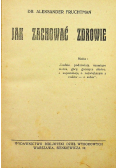 Jak zachować zdrowie 1927 r.