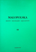Małopolska Regiony regionalizmy małe ojczyzny Tom 3