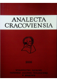 Analecta Cracoviensia 2008