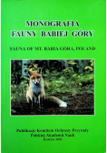 Monografia fauny Babiej Góry