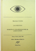 Transactions 23th Meeting European Strabismological Association