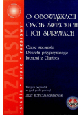 O obowiązkach osób świeckich i ich sprawach