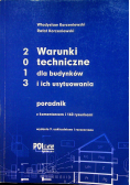 Warunki techniczne dla budynków i ich usytuowania