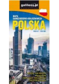 Mapa samochodowa - Polska 2023