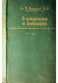 O postępowaniu w doskonałości Tom III 1929 r