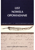 List nowela opowiadanie