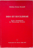 Deo Et Ecclesiae Życie i działalność ks Wincentego Granata