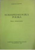 Surdopedagogika Polska