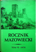 Rocznik mazowiecki Tom VI