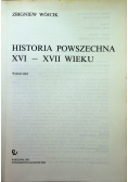 Historia powszechna XVI - XVII wieku