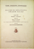 Klucze do oznaczania owadów Polski Część XIX Zeszyt 98f