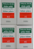 Podręczny słownik polsko - włoski tom 1 do 4