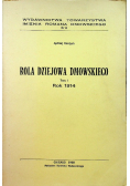 Rola dziejowa Dmowskiego tom 1