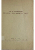Chrystus Odkupiciel i Kościół Jego mistyczne ciało