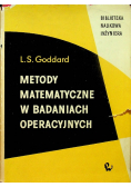 Metody matematyczne w badaniach operacyjnych