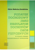 Podatek dochodowy jako regulator dochodów osób fizycznych