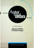 Autor tekst cenzura