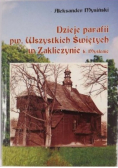 Dzieje parafii pw Wszystkich Świętych w Zakliczynie k Myślenic