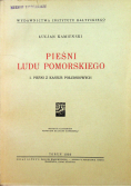 Pieśni ludu pomorskiego 1936 r