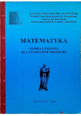 Matematyka teoria i zadania dla studentów ekonomii