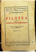 Filotea czyli wstęp do życia pobożnego 1931 r.