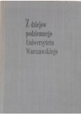 Z dziejów podziemnego Uniwersytetu Warszawskiego