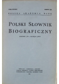 Polski słownik biograficzny Tom XXXIII / 1 Zeszyt 136