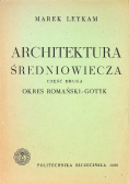 Architektura średniowiecza część druga