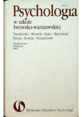 Psychologia w szkole lwowsko warszawskiej