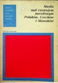 Studia nad rozwojem Polaków Czechów i Słowaków
