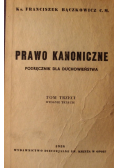 Prawo kanoniczne tom trzeci