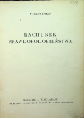 Rachunek prawdopodobieństwa