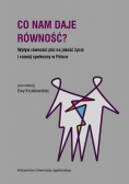 Co nam daje równość